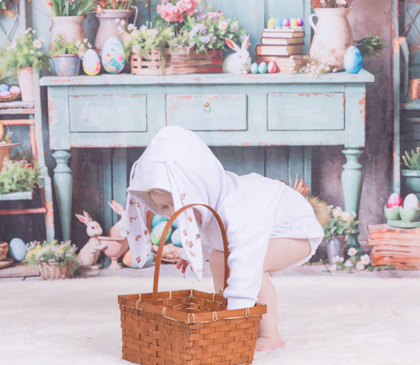 Bunny Romper-White Chocolate