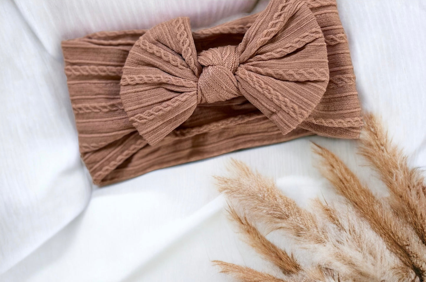 Nylon Headband-Rust