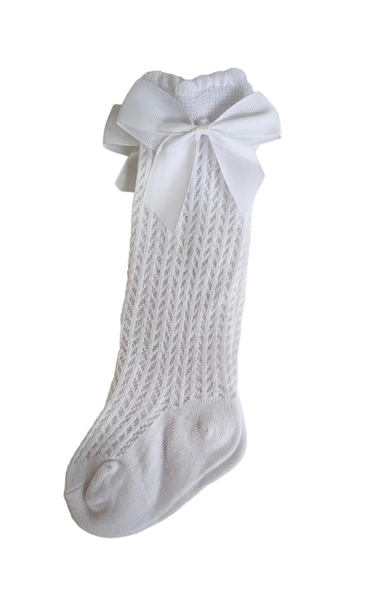 Knee High Socks-With Bows
