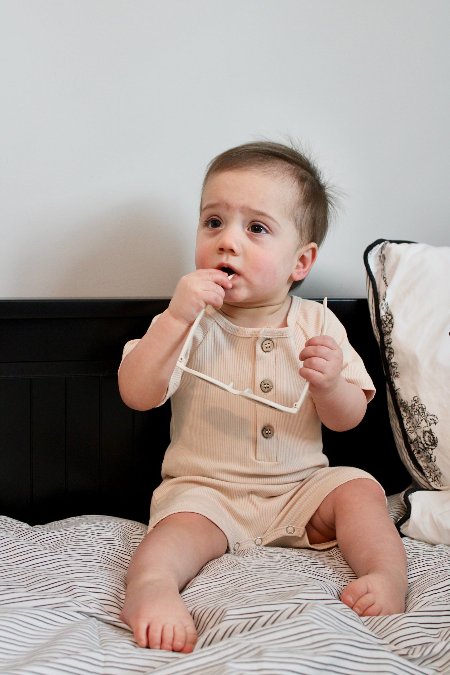 Ribbed Bamboo Neutral One-Piece